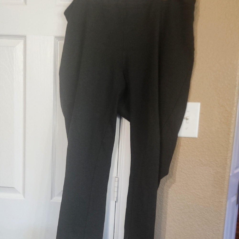 Zac & Rachel Grey Charcoal Straight Leg Pants